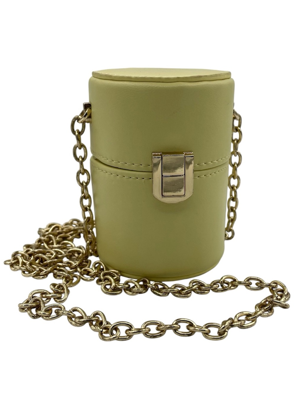 Like Dreams yellow cylinder small bag